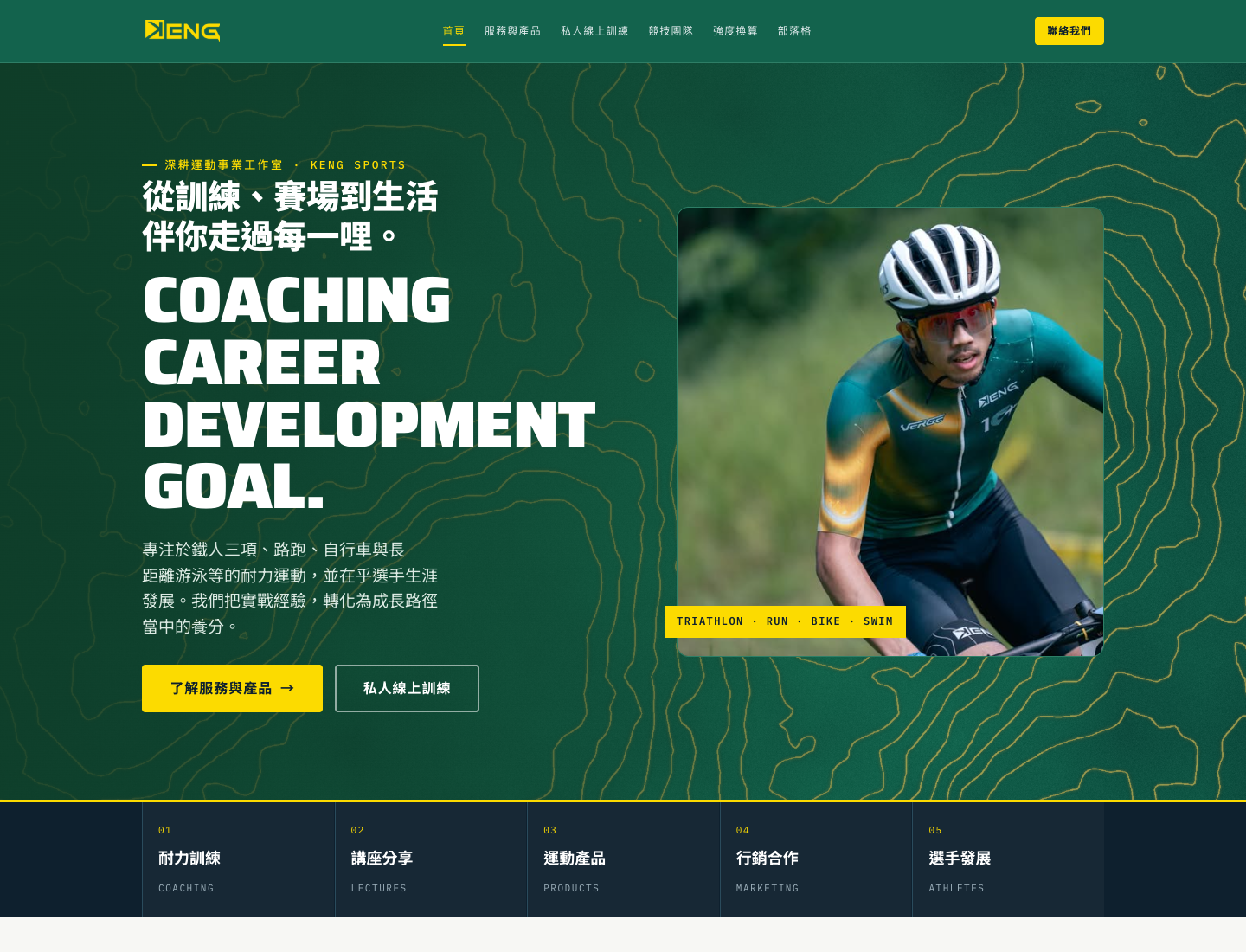 Keng Sports 桌機首頁